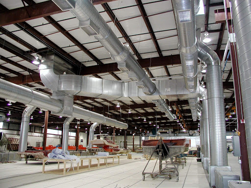 Tại sao nên lắp đặt ống thông gió ở nhà máy dệt kim?